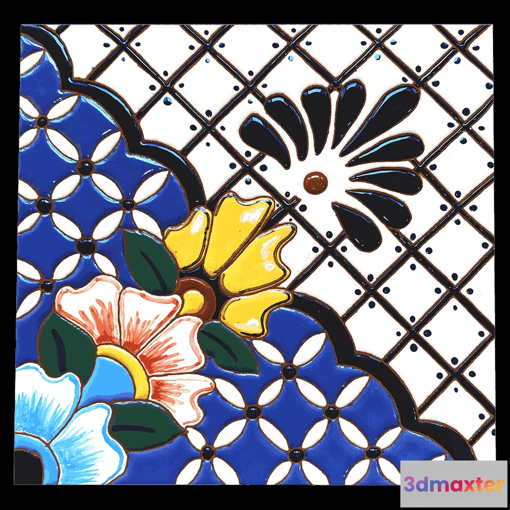 1677786 - Mane Tiles - Ceramic tile DC 8 3D Max