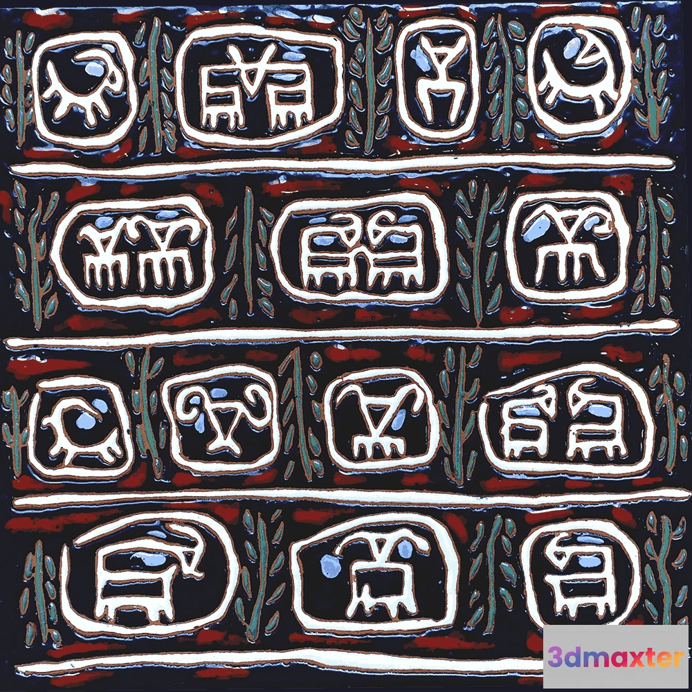 1677798 - Mane Tiles - Ceramic tile DC 4 3D Max