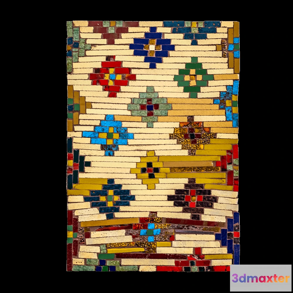 1677806 - Mane Tiles - Moz-0034 3D Max