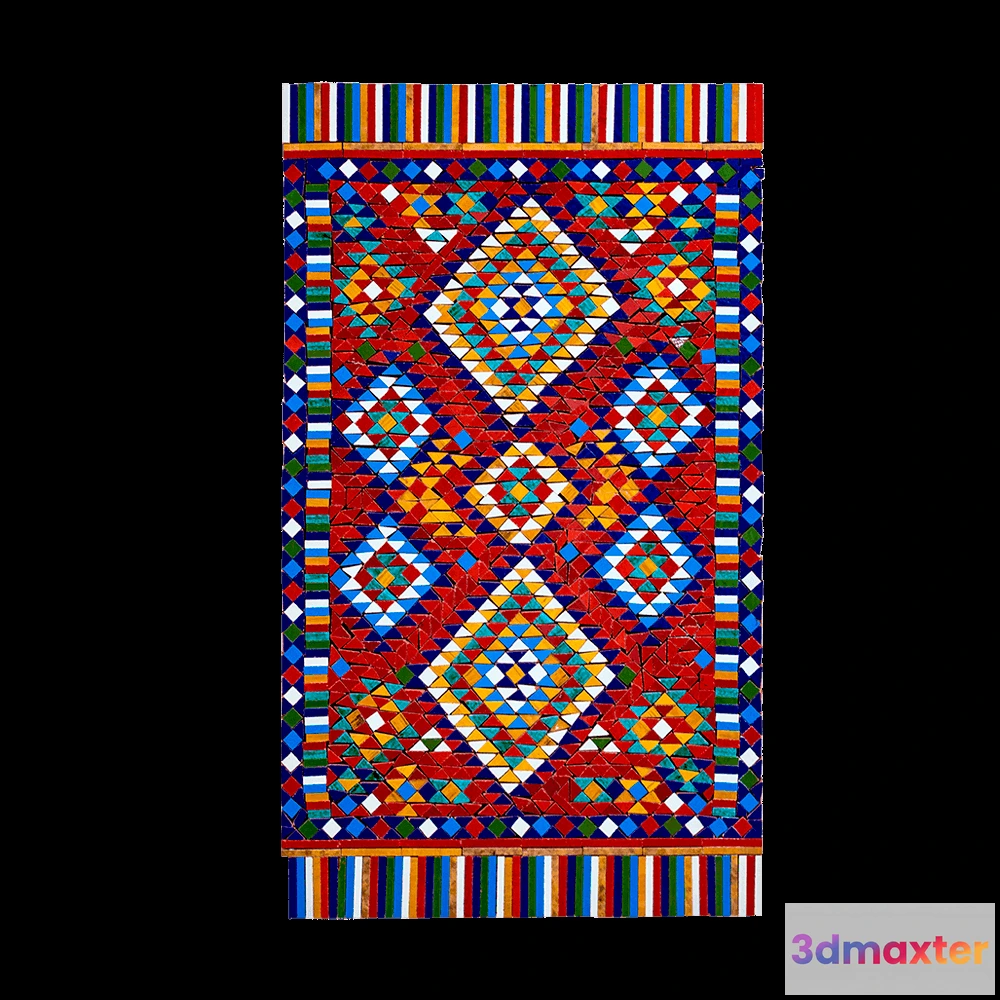 1677822 - Mane Tiles - Moz-0054 3D Max