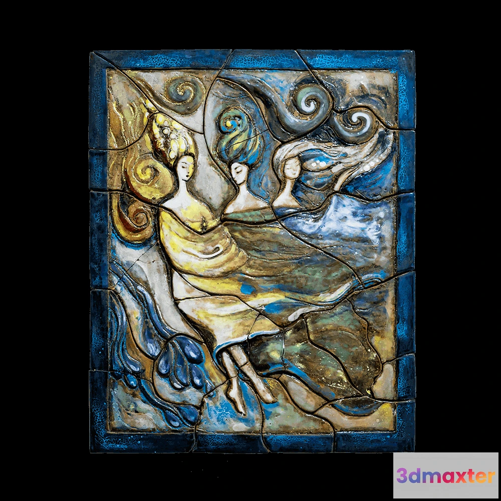 1677832 - Mane Tiles - Moz-0066 3D Max