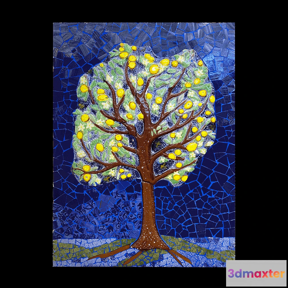 1677836 - Mane Tiles - Moz90-64Tree 3D Max