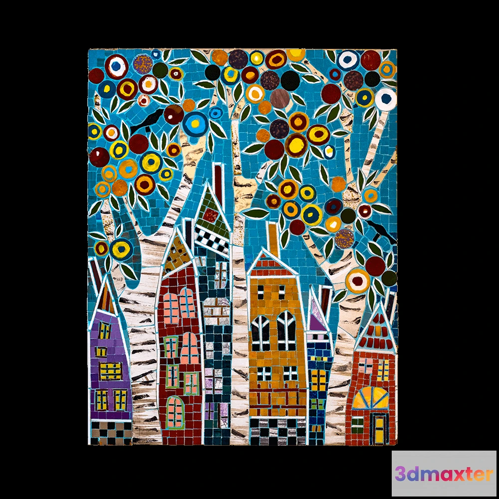 1677838 - Mane Tiles - Moz-003 3D Max