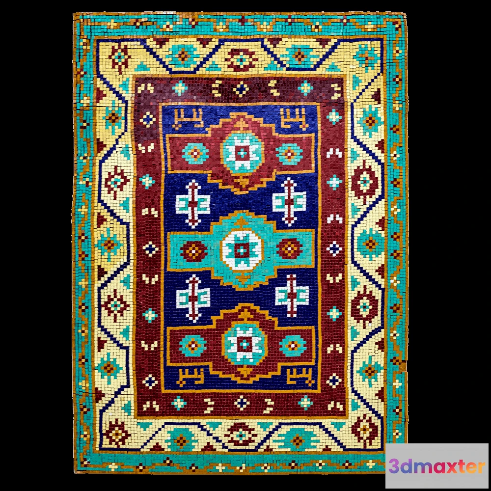 1677854 - Mane Tiles - Moz-0035 3D Max