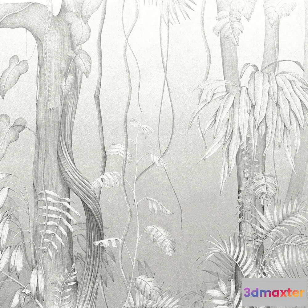 1677894 - Masureel - Wallpaper Moesson 3D Max