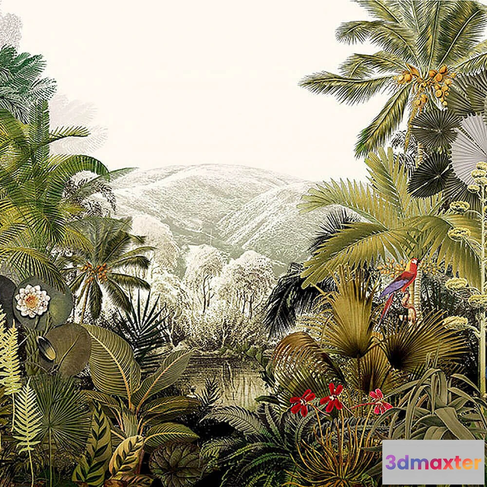 1677916 - Masureel - Wallpaper Discover Oasis 3D Max