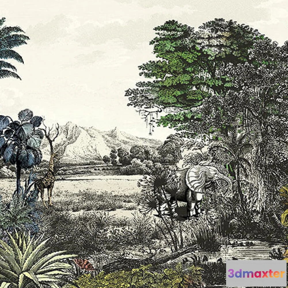 1677918 - Masureel - Wallpaper Safari 3D Max