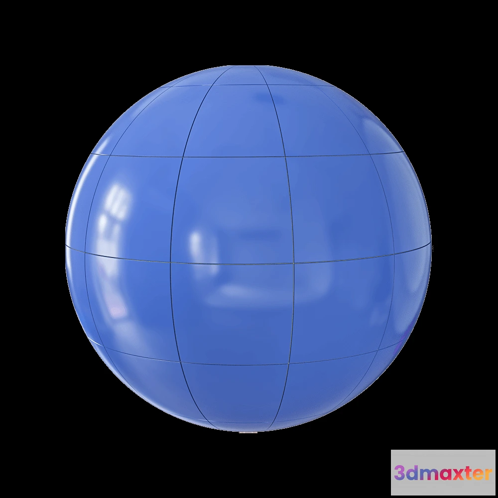 1677984 - Mira ceramic - Smooth blue square 3D Max