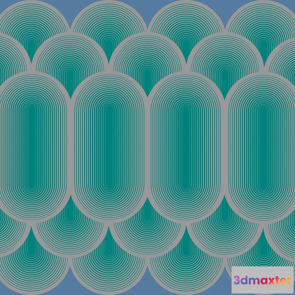 1677988 - Murals - Wallpaper Loop 3D Max
