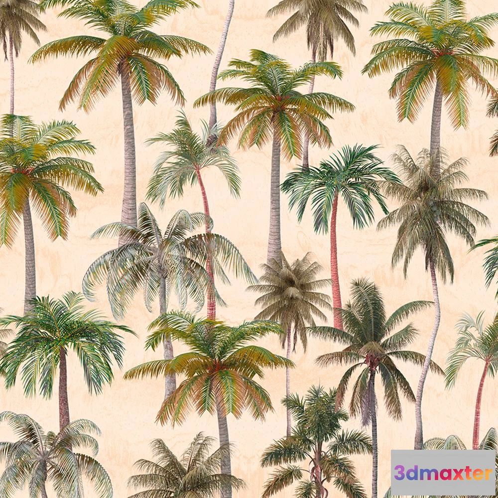 1677990 - Murals - Wallpaper Miami Beach 3D Max