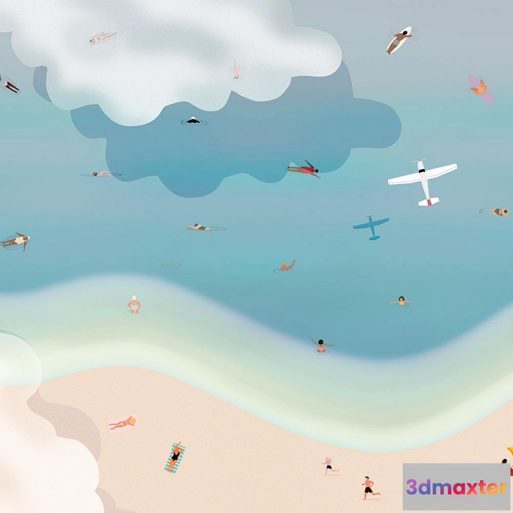 1678010 - Murals - Wallpaper Resort 3D Max