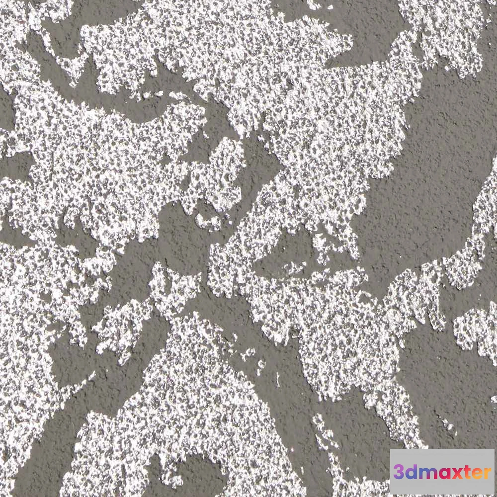 1678540 - Novacolor - Paint Stone MetalSilver 3D Max