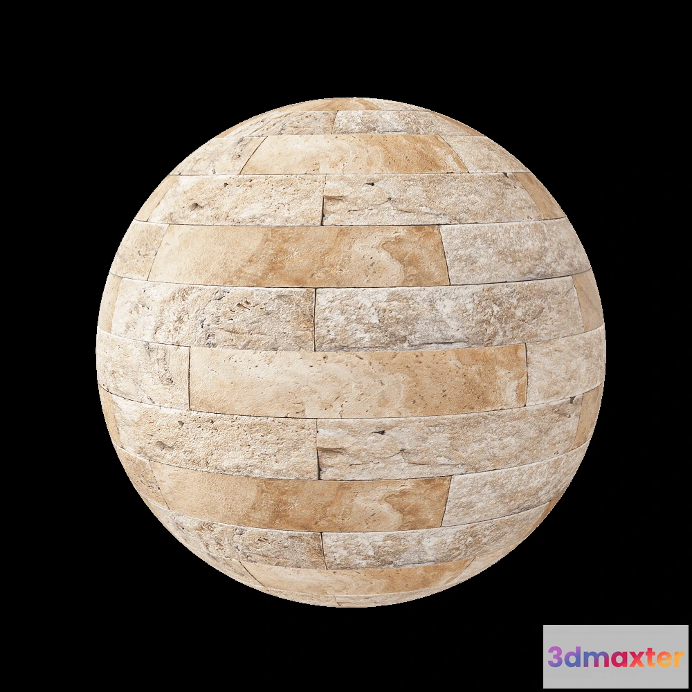 1678920 - Nur Mosaic - Travertine classic exclusive mosaic tile 3D Max