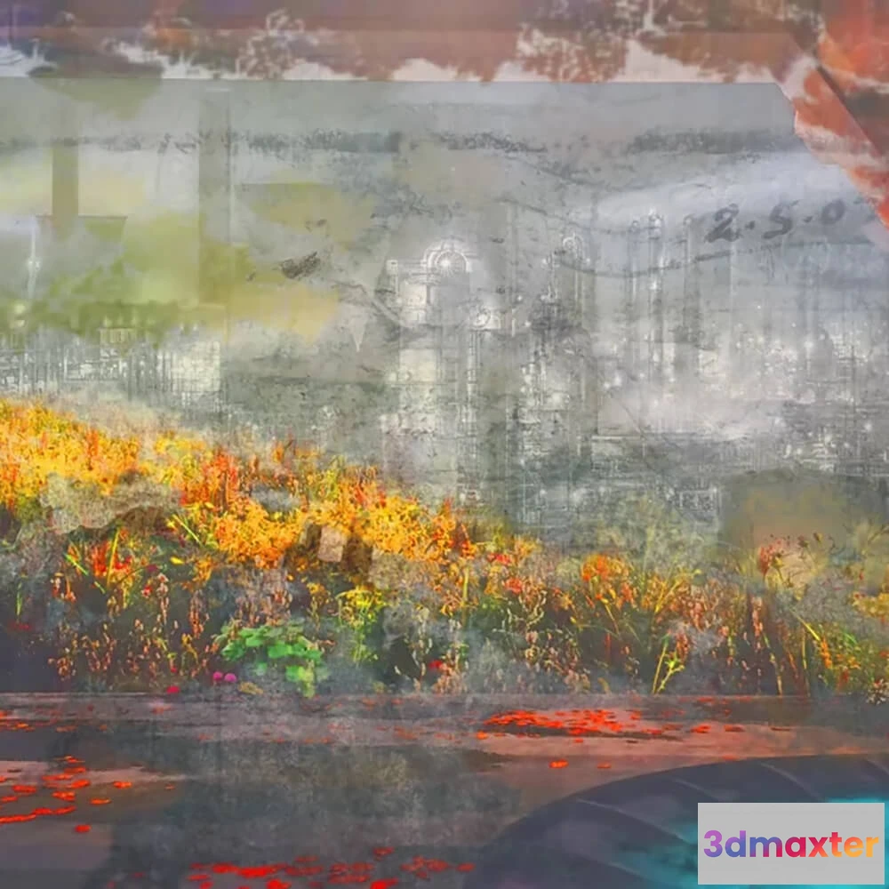 1679108 - Officinarkitettura - Wallpaper Viaggio di Alice 3D Max