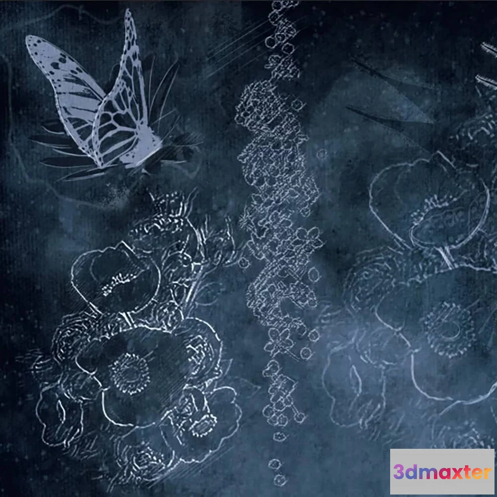 1679204 - Officinarkitettura - Wallpaper Flower Waterfall 3D Max