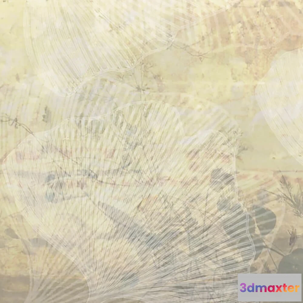 1679250 - Officinarkitettura - Wallpaper Ginkgo 3D Max