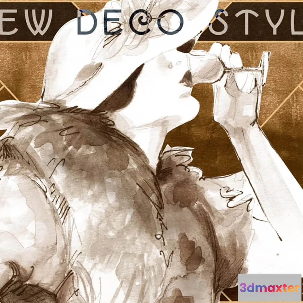 1679330 - Officinarkitettura - Wallpaper New Déco 3D Max