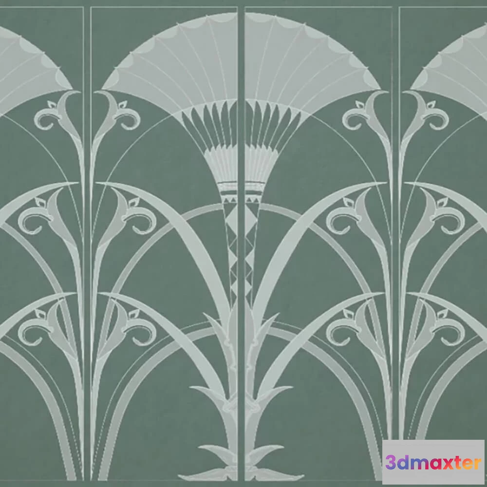 1679340 - Officinarkitettura - Wallpaper Green Feelin 3D Max