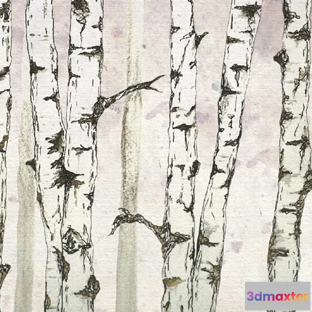 1679356 - Officinarkitettura - Wallpaper Trees 2 3D Max