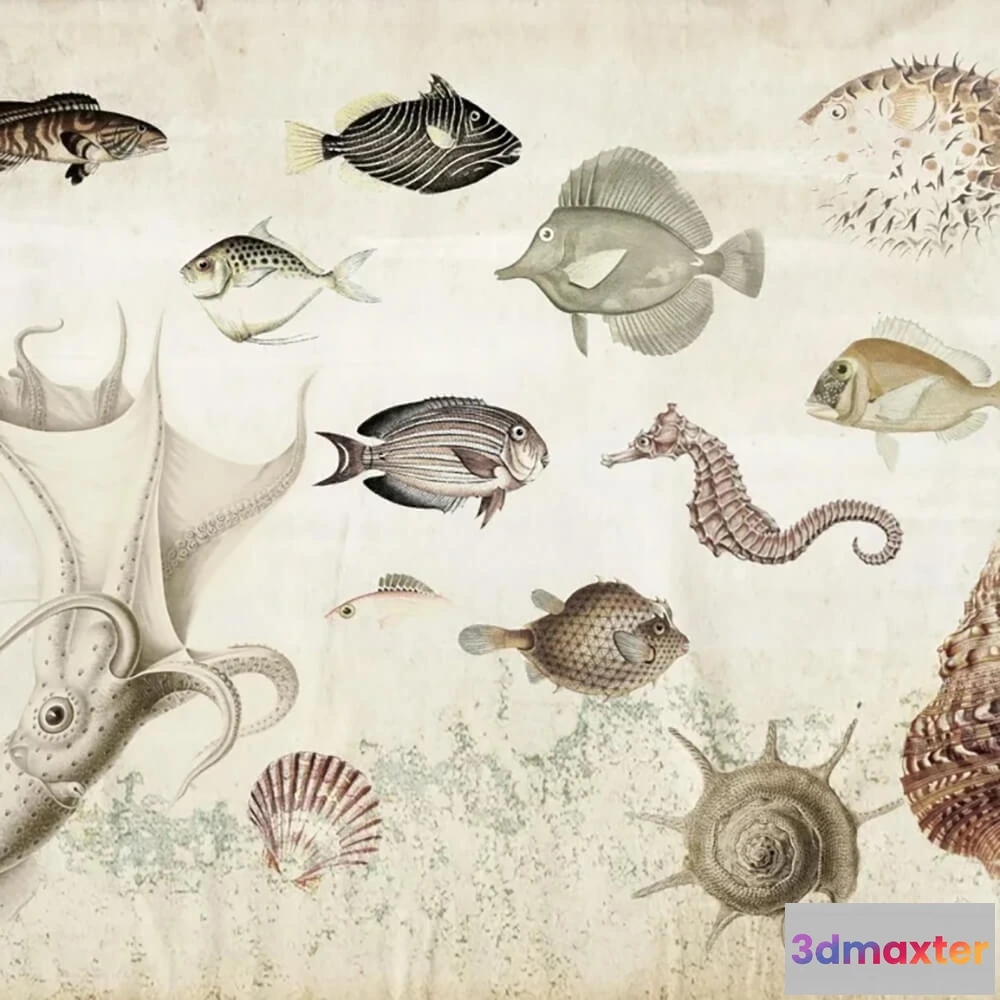 1679436 - Officinarkitettura - Wallpaper Aquarium 3D Max