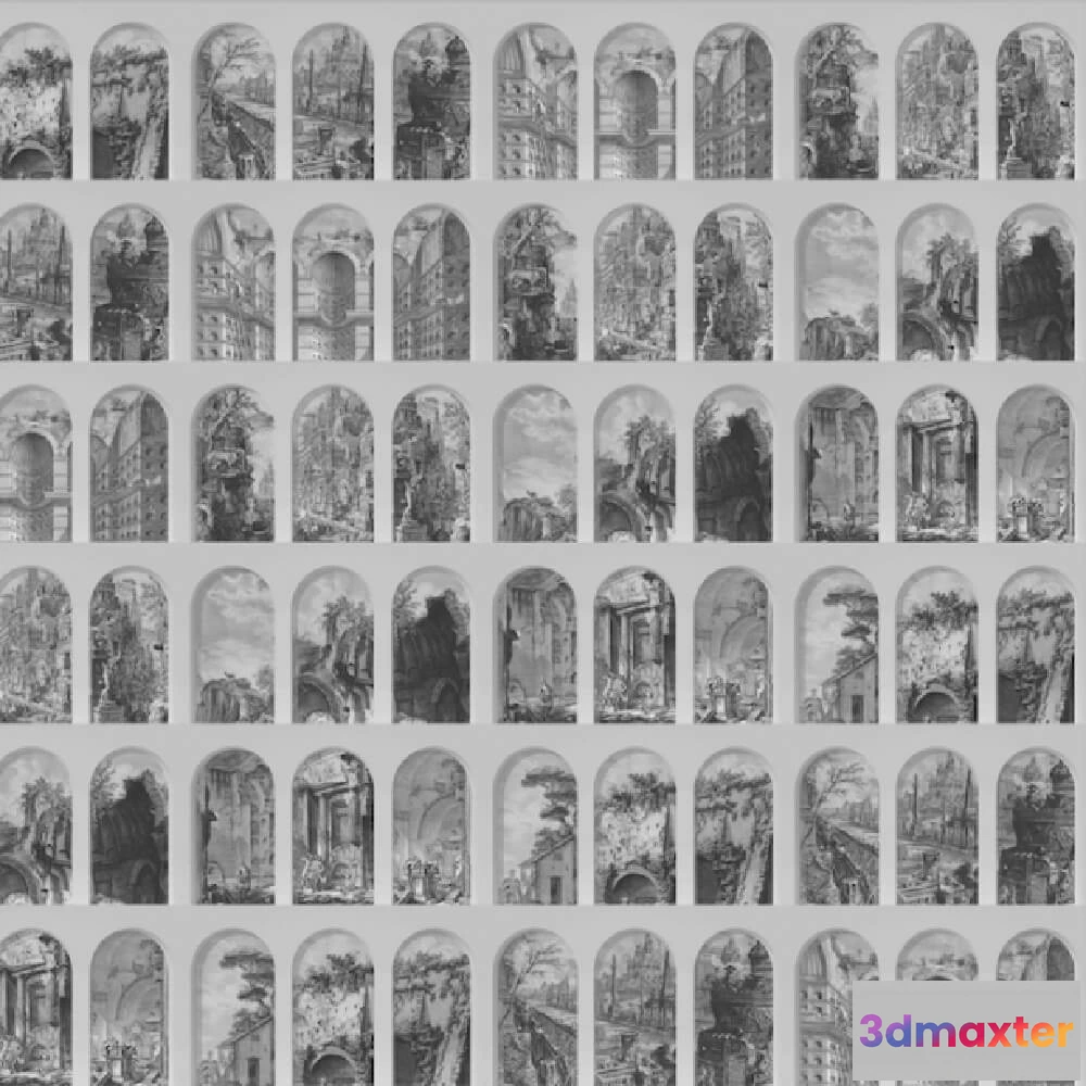 1679514 - Officinarkitettura - Wallpaper Forma Piranesi 3D Max
