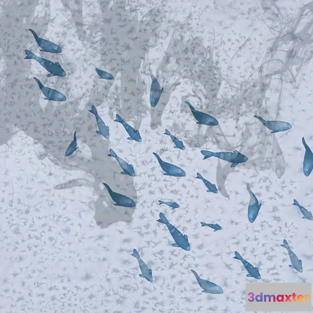 1679614 - Officinarkitettura - Wallpaper Fish 3D Max