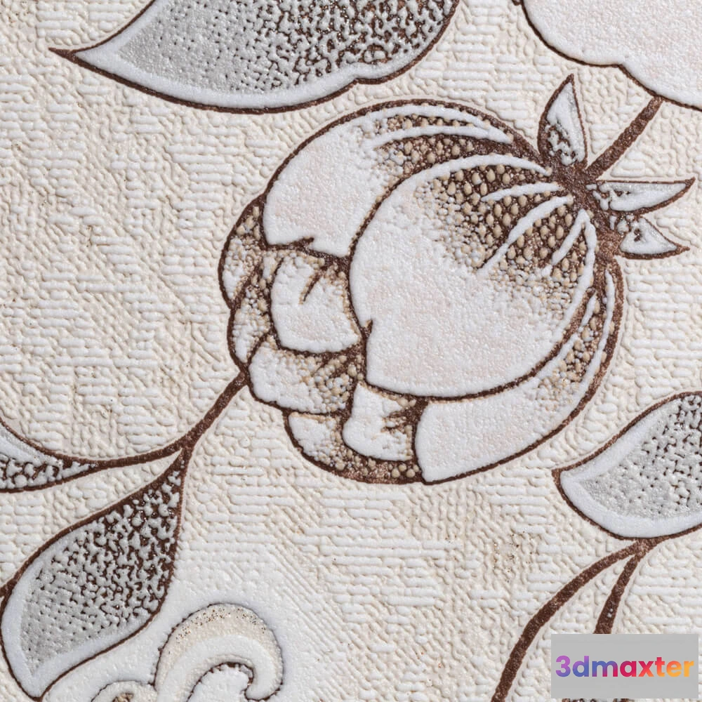 1679848 - PALITRA - Wallpaper Rosette 3D Max