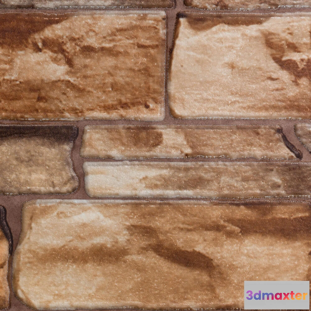 1679862 - PALITRA - Wallpaper Rubble 3D Max