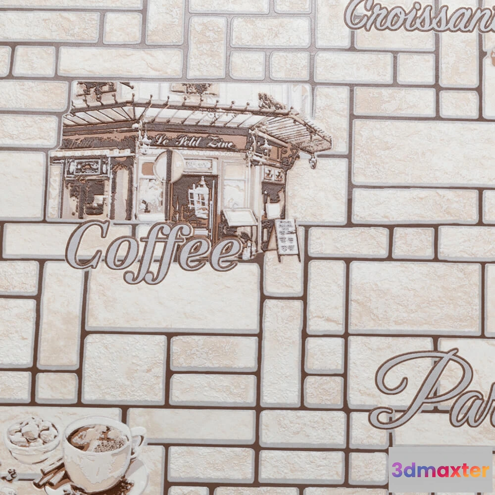 1679948 - PALITRA - Wallpaper Coffee 3D Max