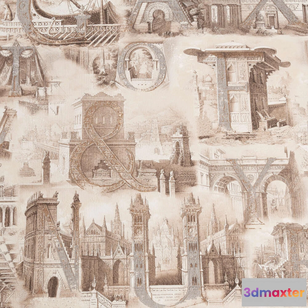 1679954 - PALITRA - Wallpaper Lettris 3D Max