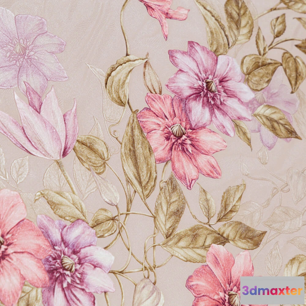 1680132 - PALITRA - Wallpaper Alpinia 3D Max