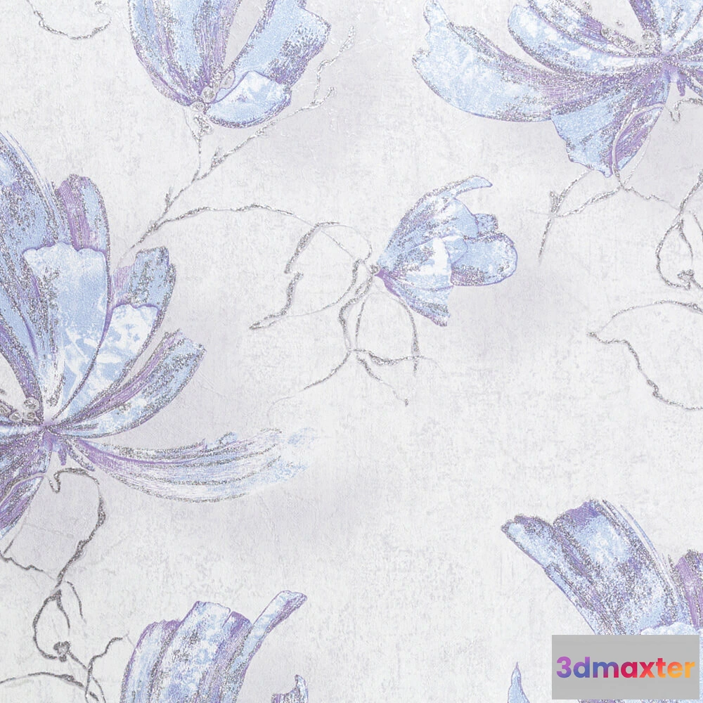 1680200 - PALITRA - Wallpaper Flores 3D Max