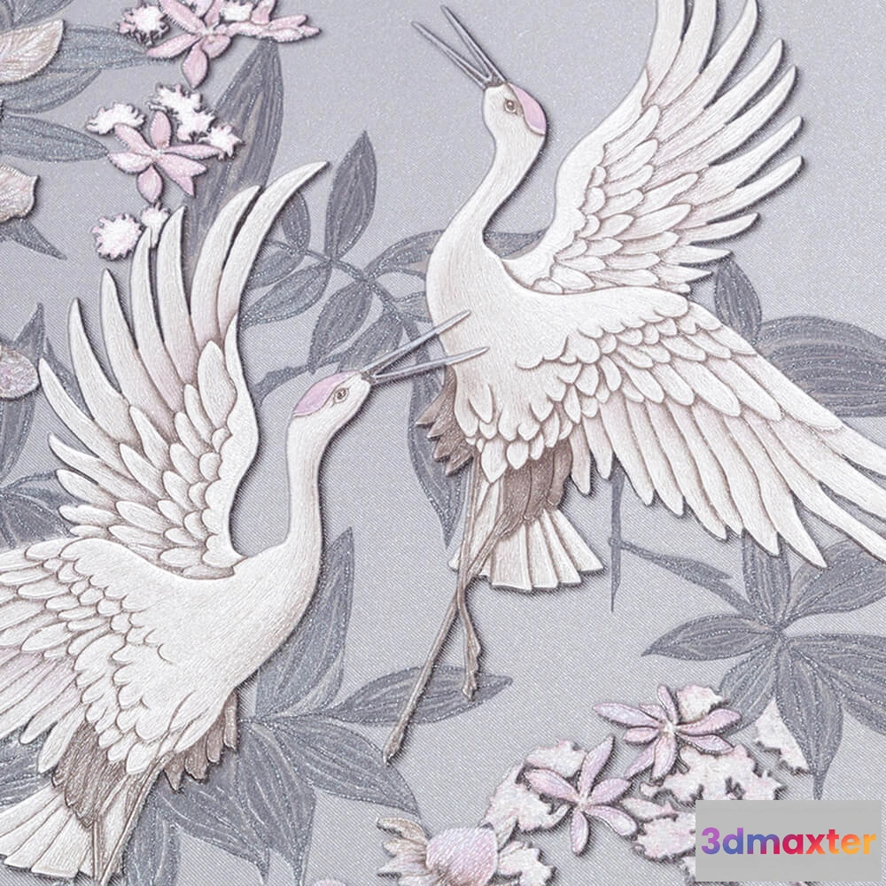 1680422 - PALITRA - Wallpaper Japandi Mural 3D Max