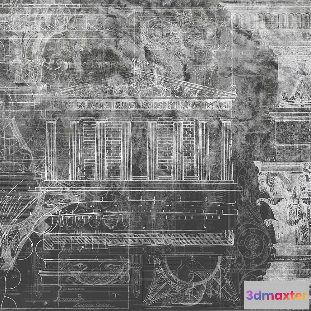 1680548 - Perspektiva - Wallpaper Ancient architecture 3D Max