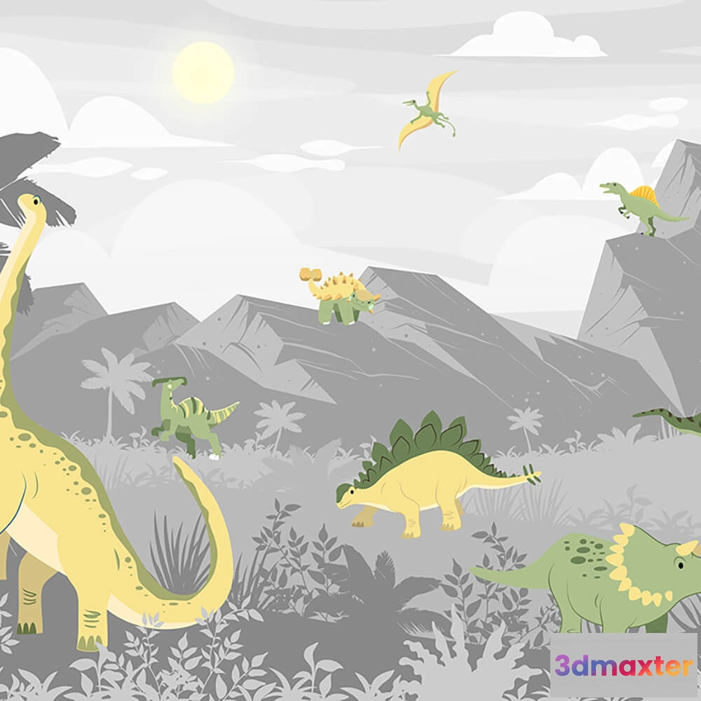 1680568 - Perspektiva - Dinoland 3D Max