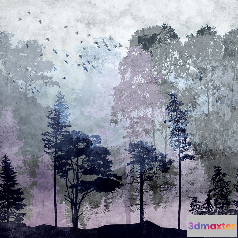 1680576 - Perspektiva - Misty forest 3D Max