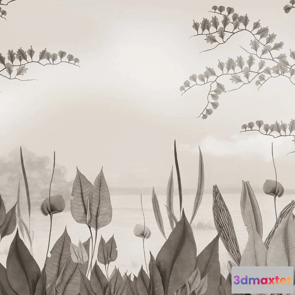 1680800 - Rimura - Wallpaper Woodland 3D Max