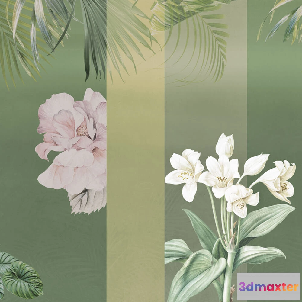 1680838 - Rimura - Wallpaper Vertical green 3D Max