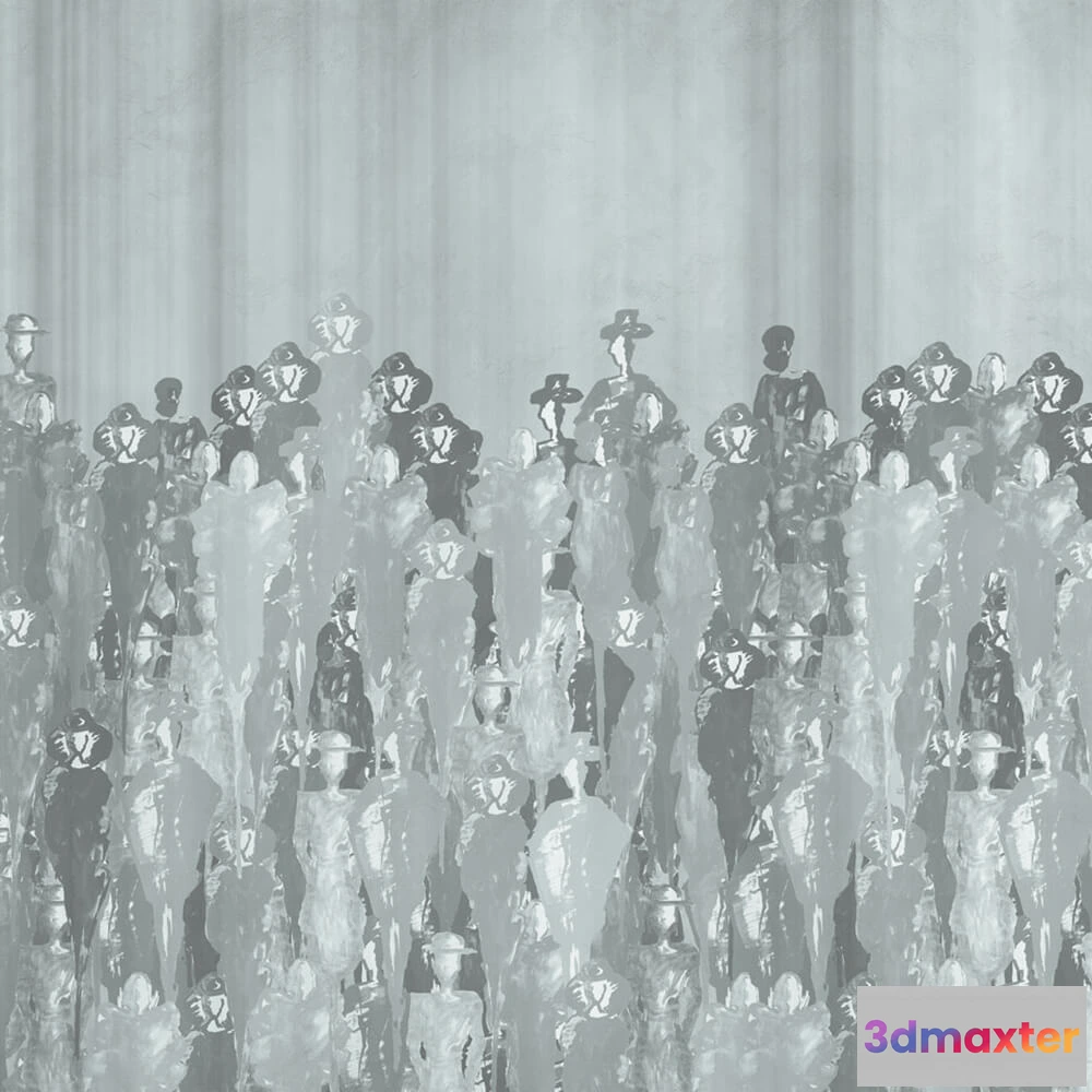 1680868 - Rimura - Wallpaper The crowd 3D Max