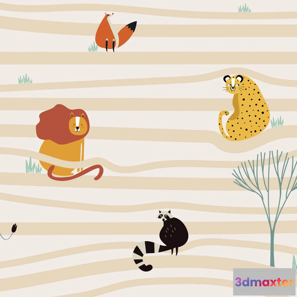 1680940 - Rimura - Wallpaper Safari 3D Max