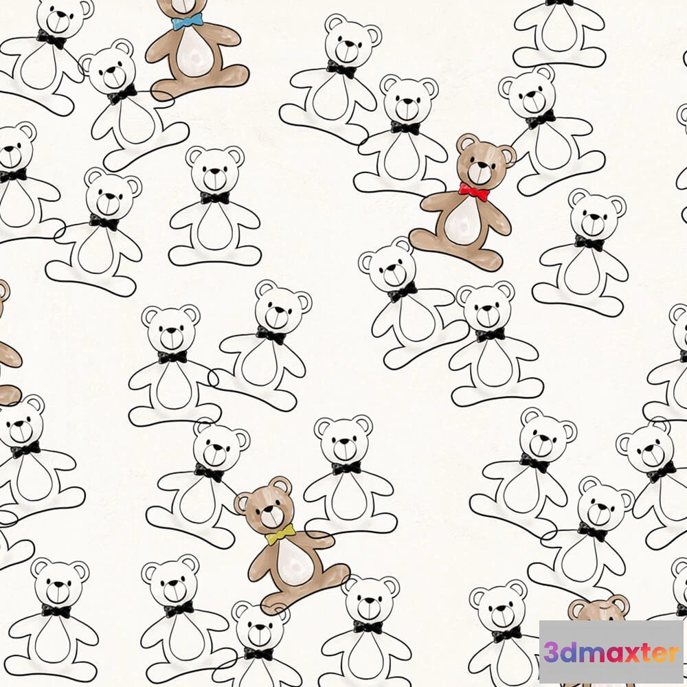 1680984 - Rimura - Wallpaper Peluche 3D Max