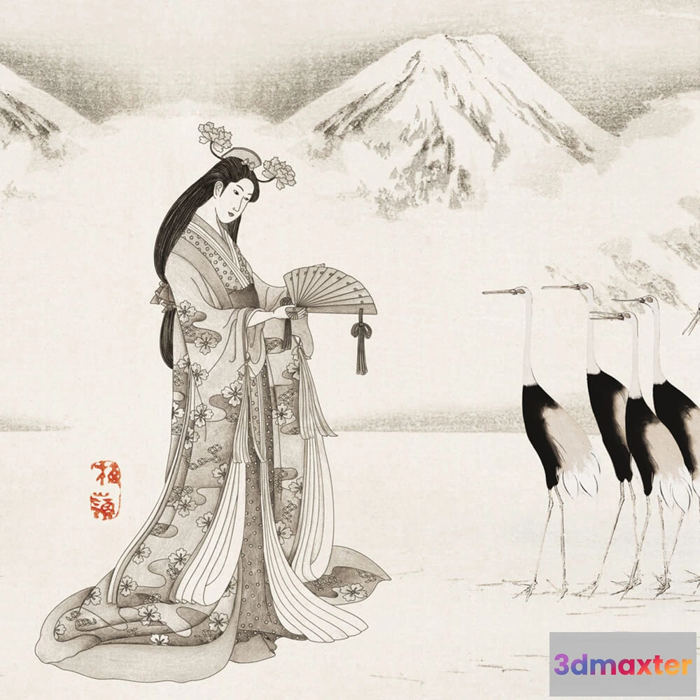 1681168 - Rimura - Wallpaper Japan 3D Max