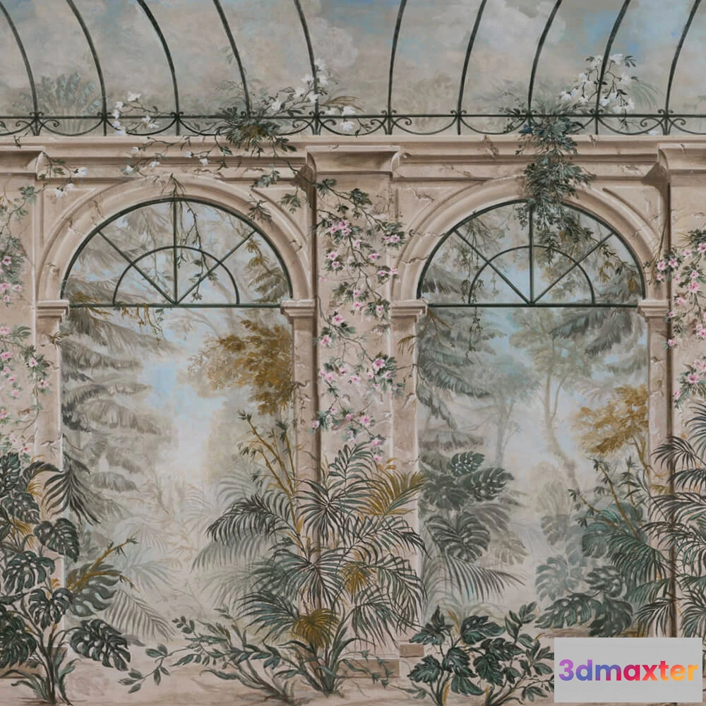 1681188 - Rimura - Wallpaper Giardino d’inverno 3D Max