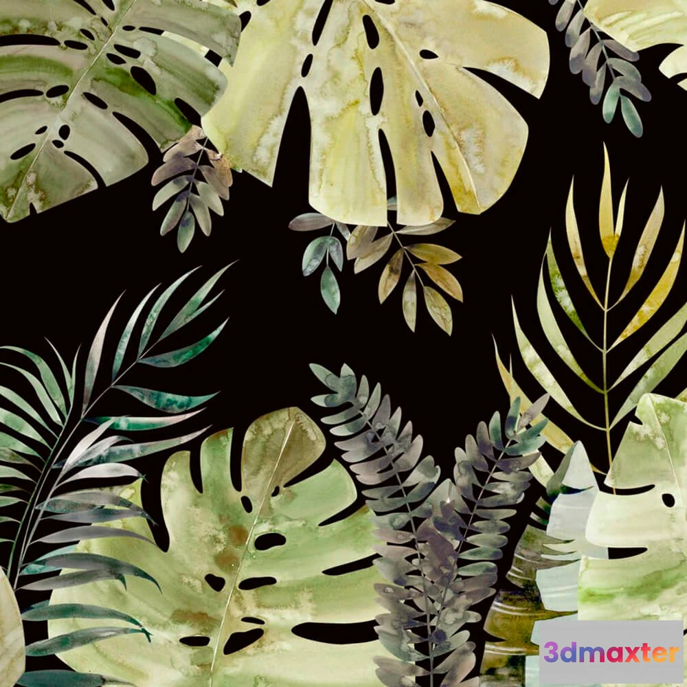 1681464 - ROCK AND WALL - Wallpaper Tropics 3D Max