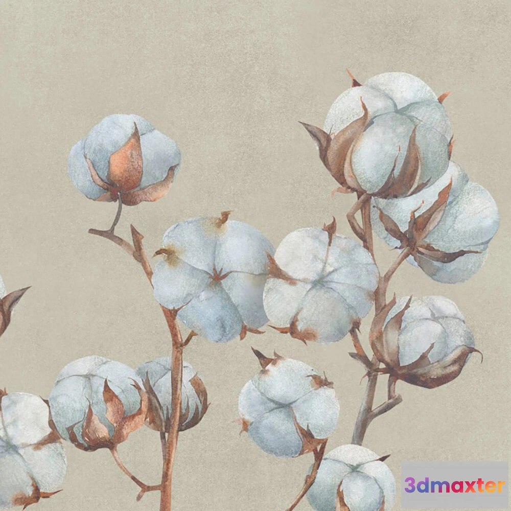 1681472 - ROCK AND WALL - Wallpaper Cotton 3D Max