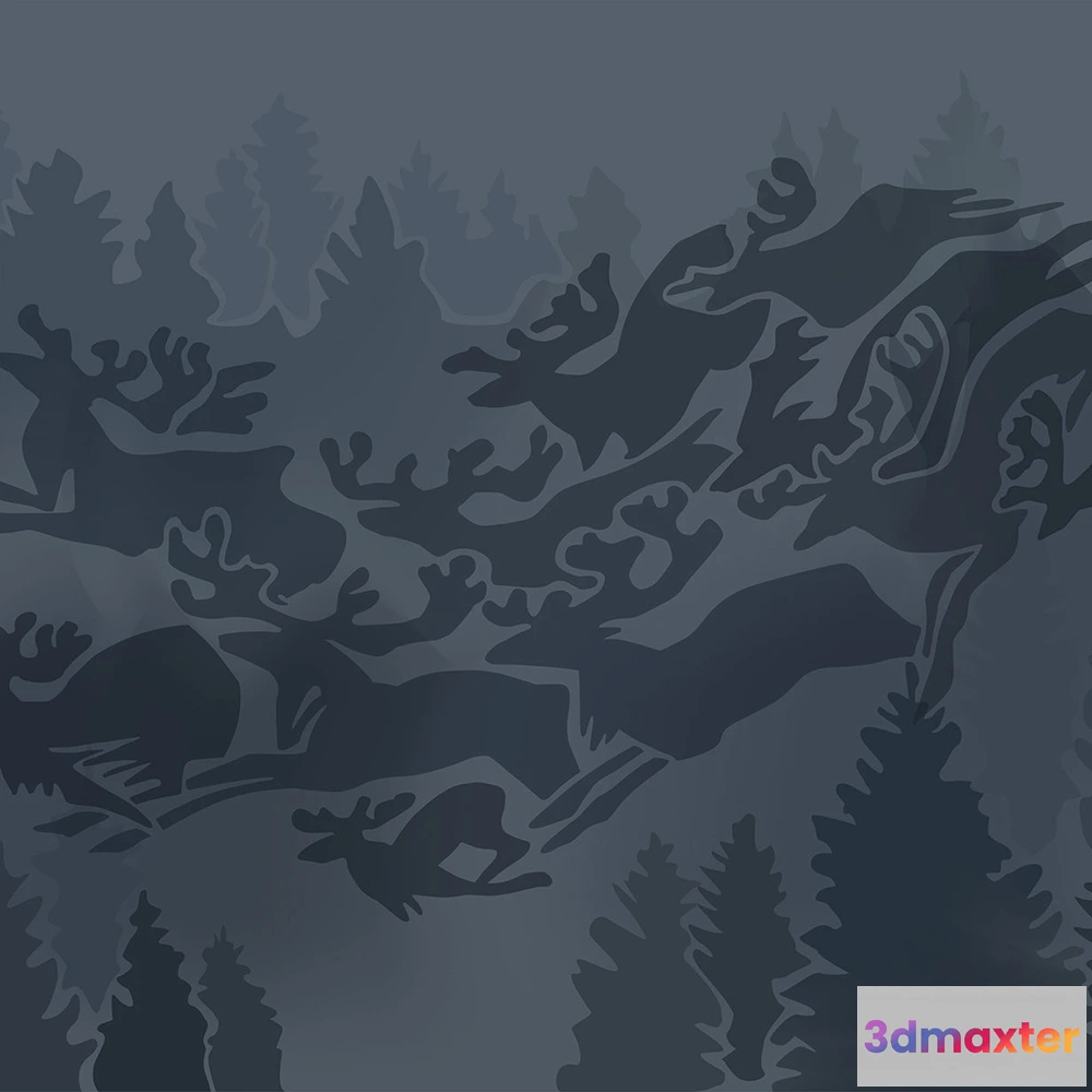 1681502 - ROCK AND WALL - Wallpaper Deer 3D Max