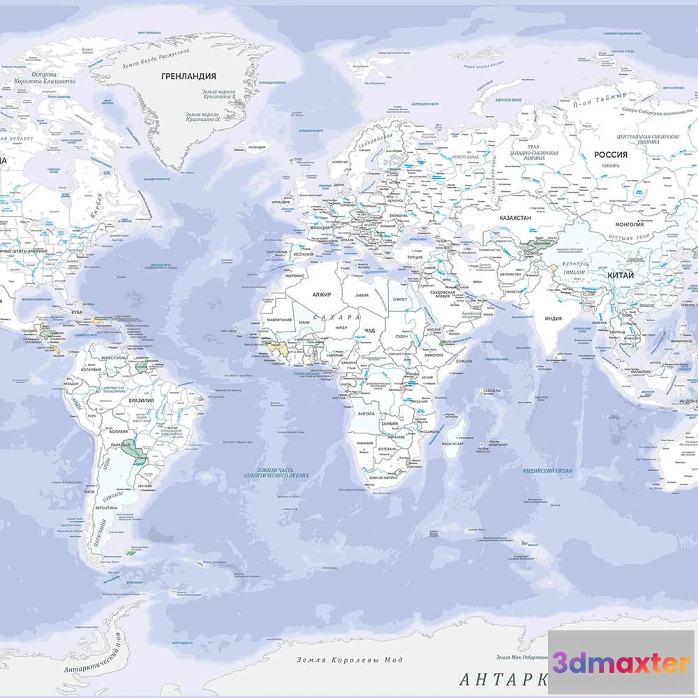 1681532 - ROCK AND WALL - Wallpaper World map coloring 3D Max