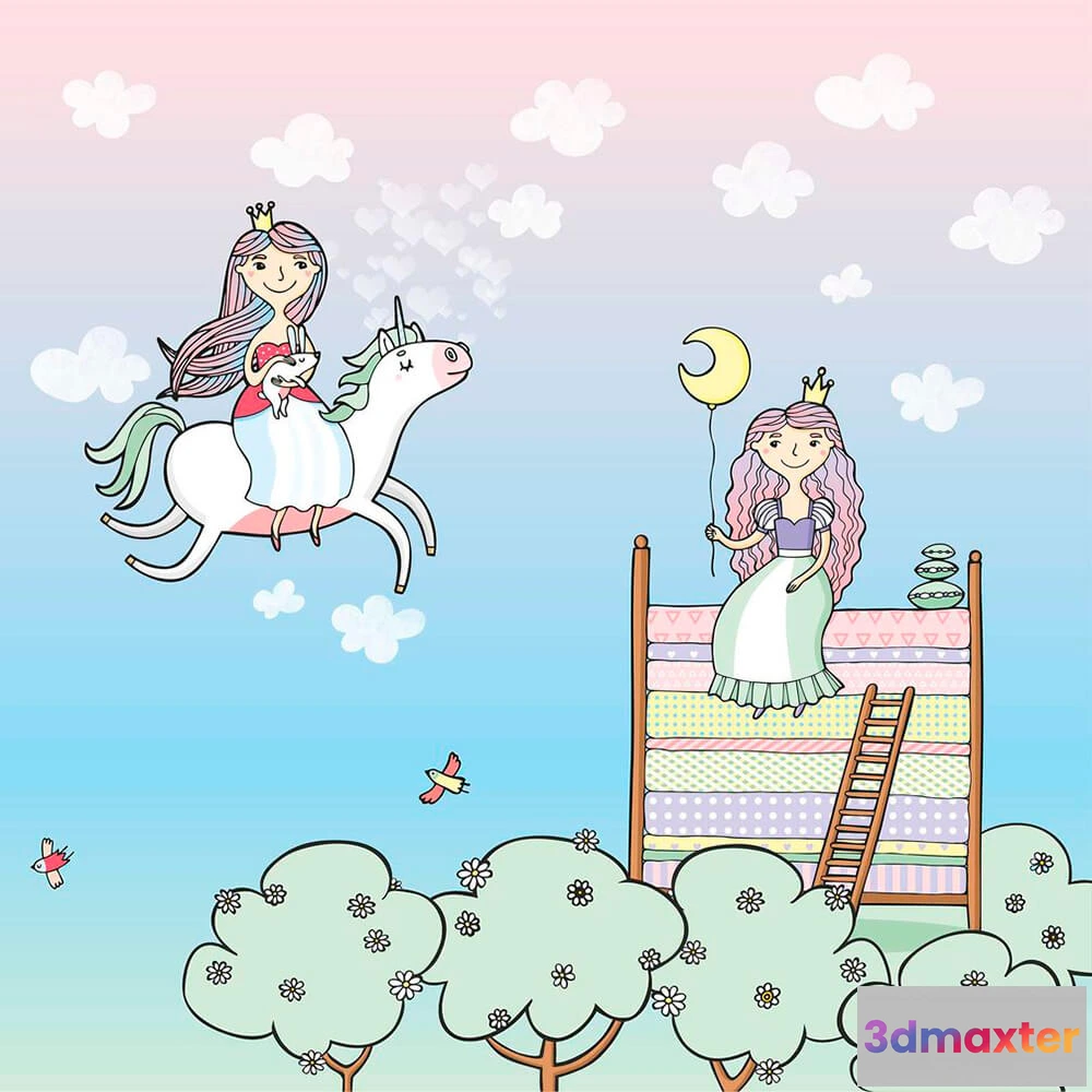 1681538 - ROCK AND WALL - Wallpaper Princess 3D Max