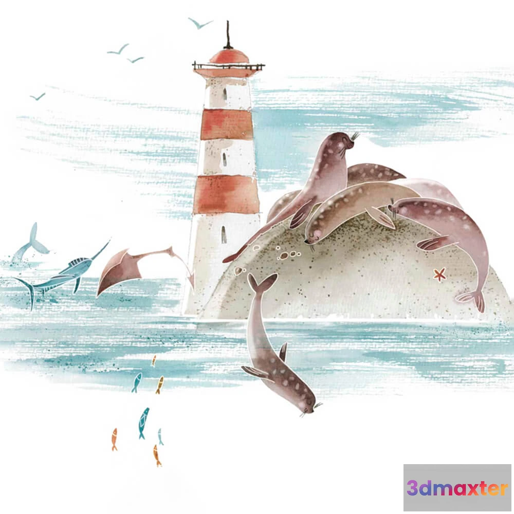 1681560 - ROCK AND WALL - Wallpaper Seals 3D Max