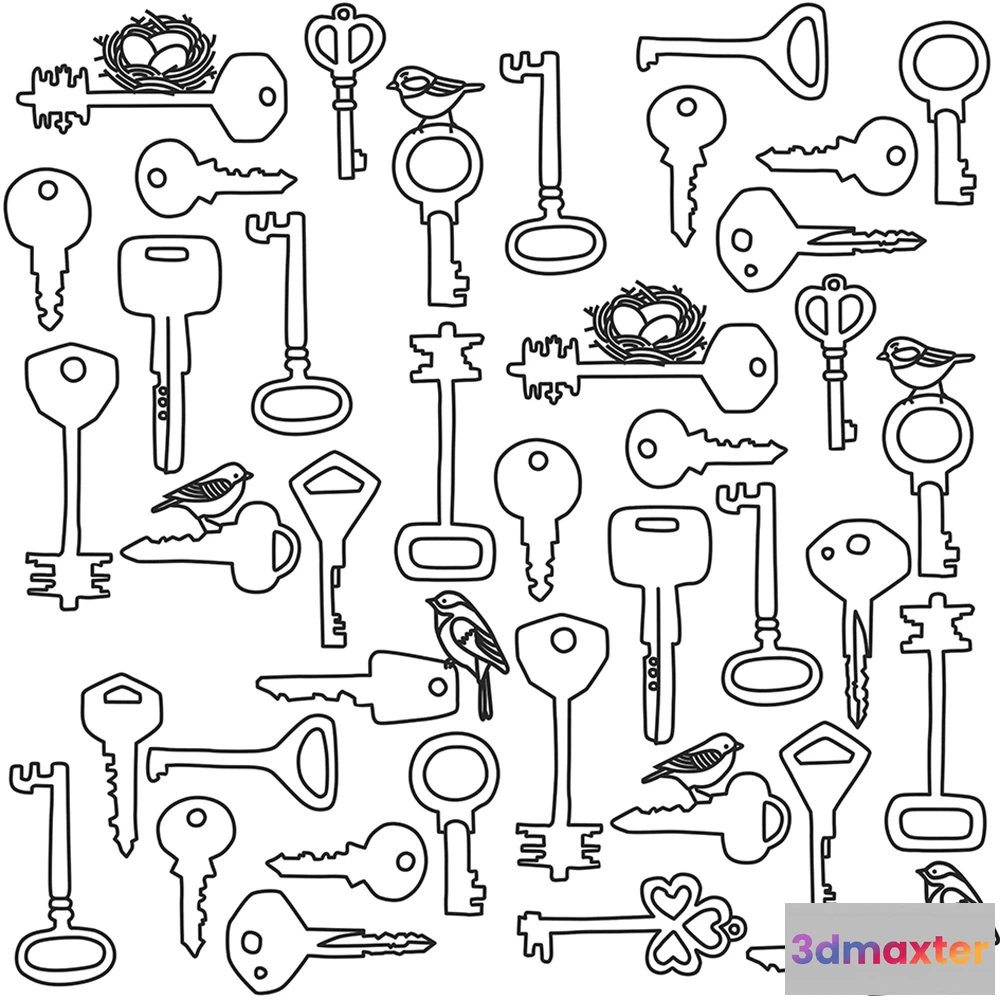 1681622 - ROCK AND WALL - Wallpaper Keys 3D Max